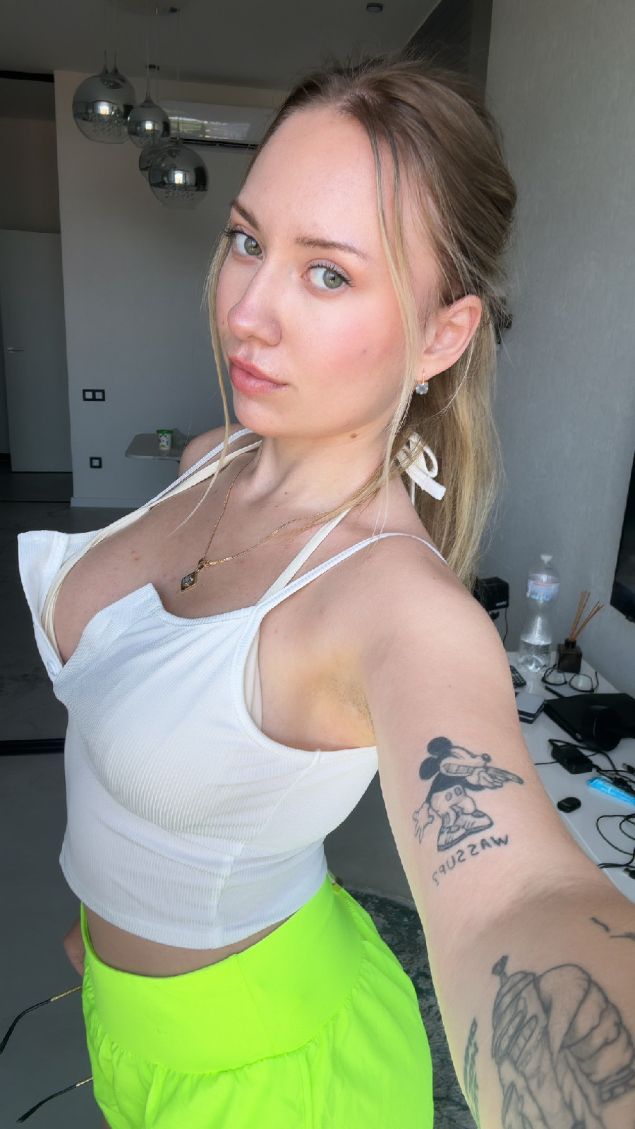 KateV in her underwear in Port Vila